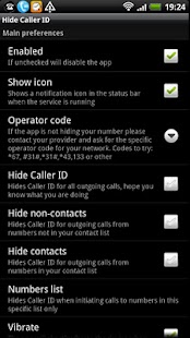 Update of Hide Caller ID apk Free
