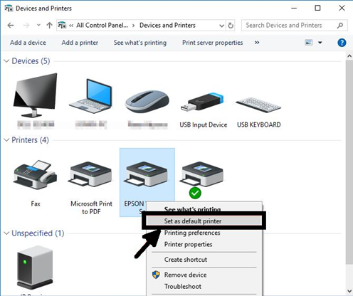 Epson Printer Not Printing 3