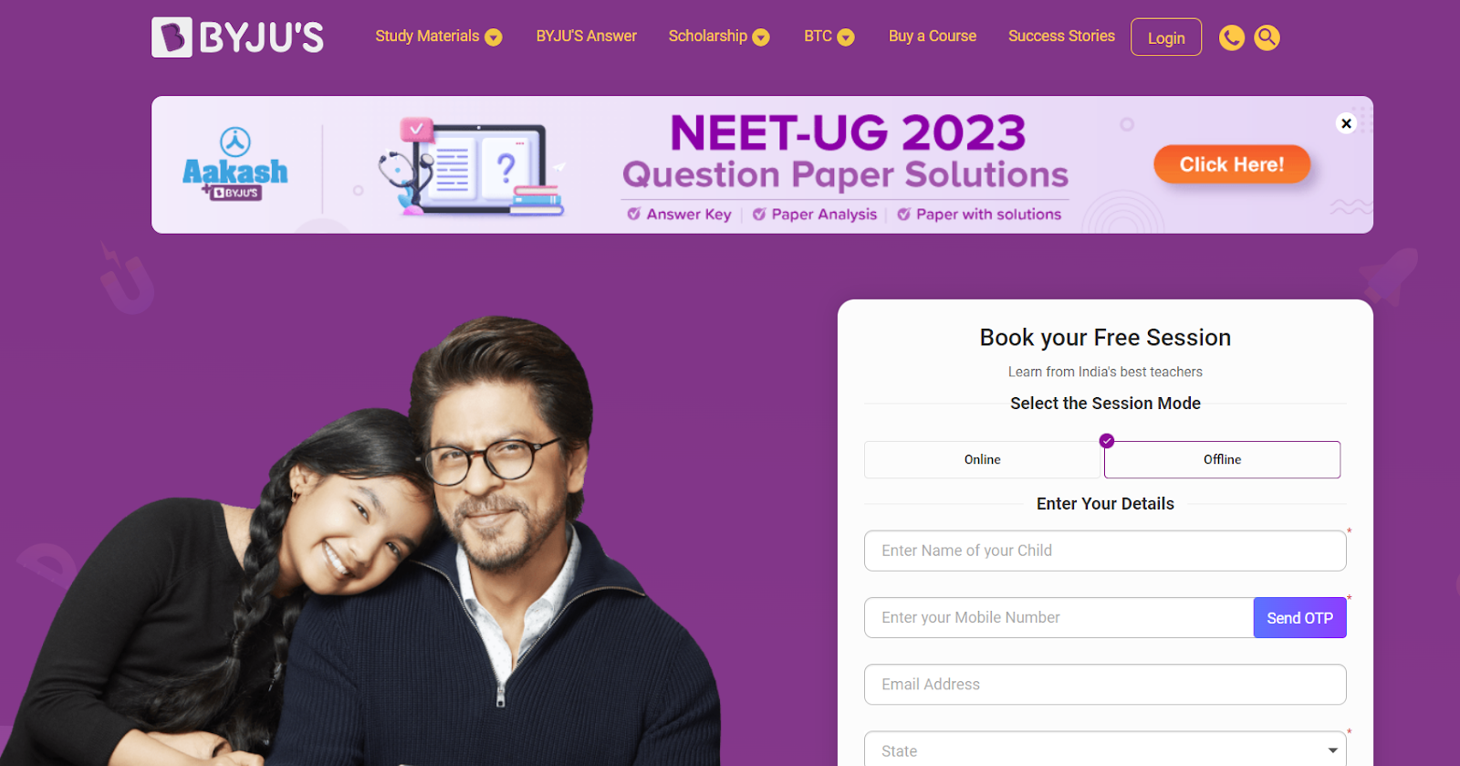 Online Teaching Platform - Byju’s