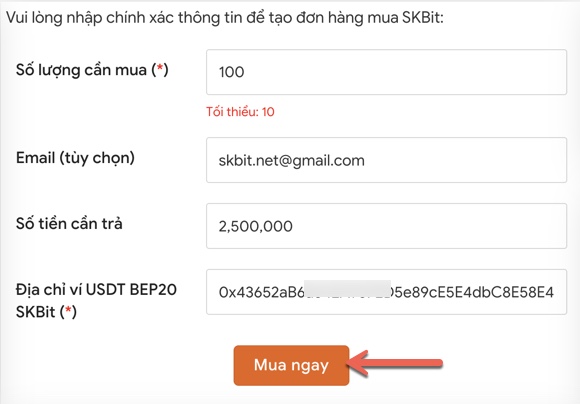 Mua SKBit an toàn, uy tín nhất