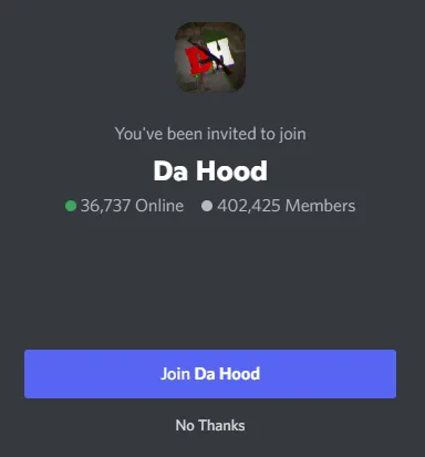 Da Hood Discord Server | How to Join?_1