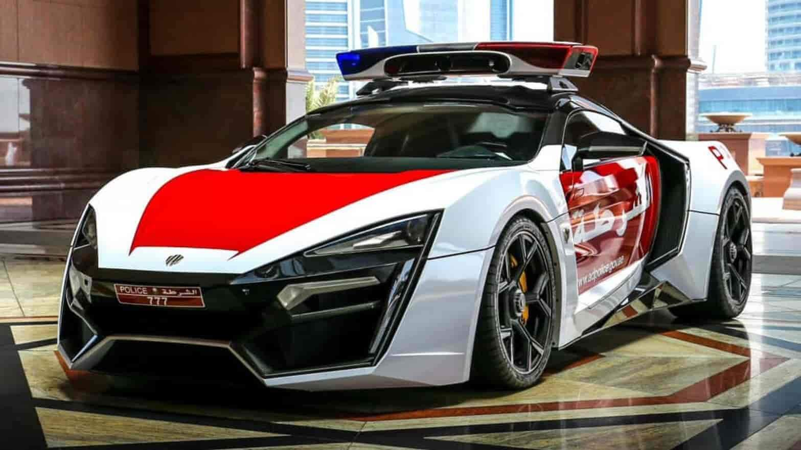 lykan hypersport police ОАЕ