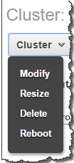 Redshift Clusters: Modify Cluster
