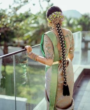 South Indian Bridal Hair Styles