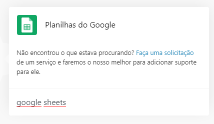 Planilha google drive