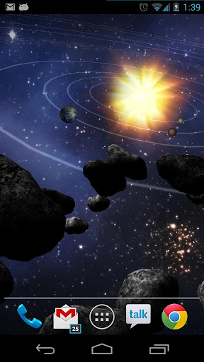 Download Asteroid Belt Free L Wallpaper apk