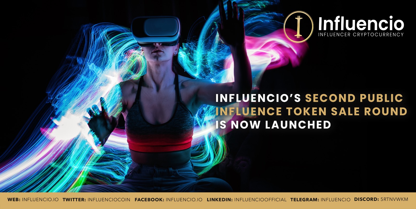 Influencio’s Second Public INFLUENCE Token Sale Round is Now Launched