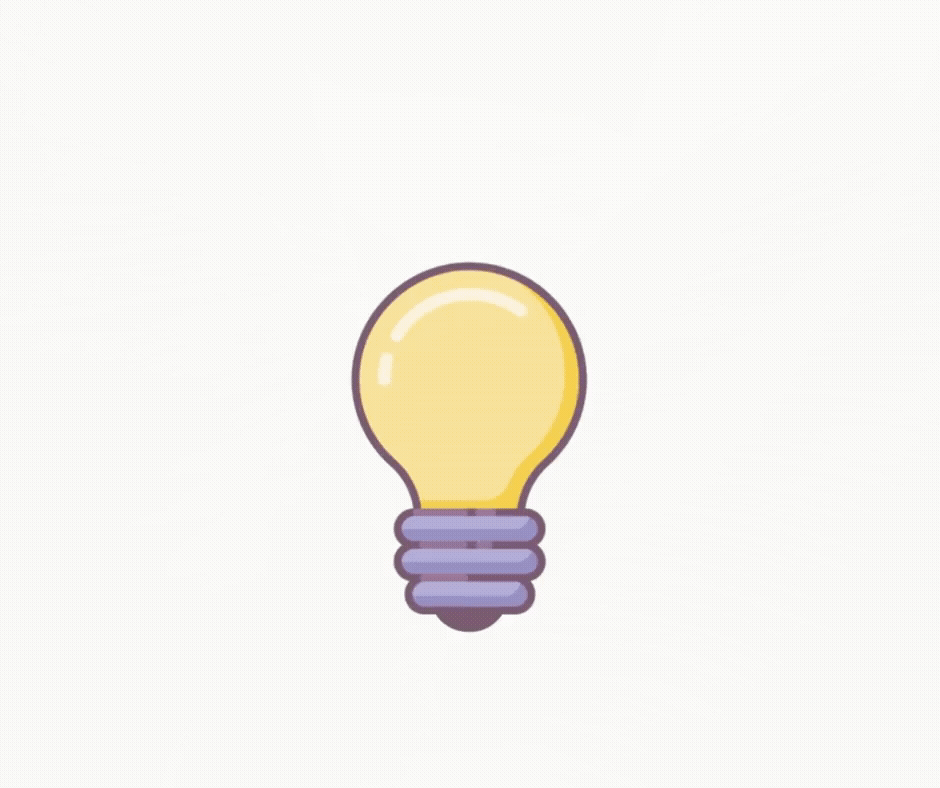 animated image of the bulb 