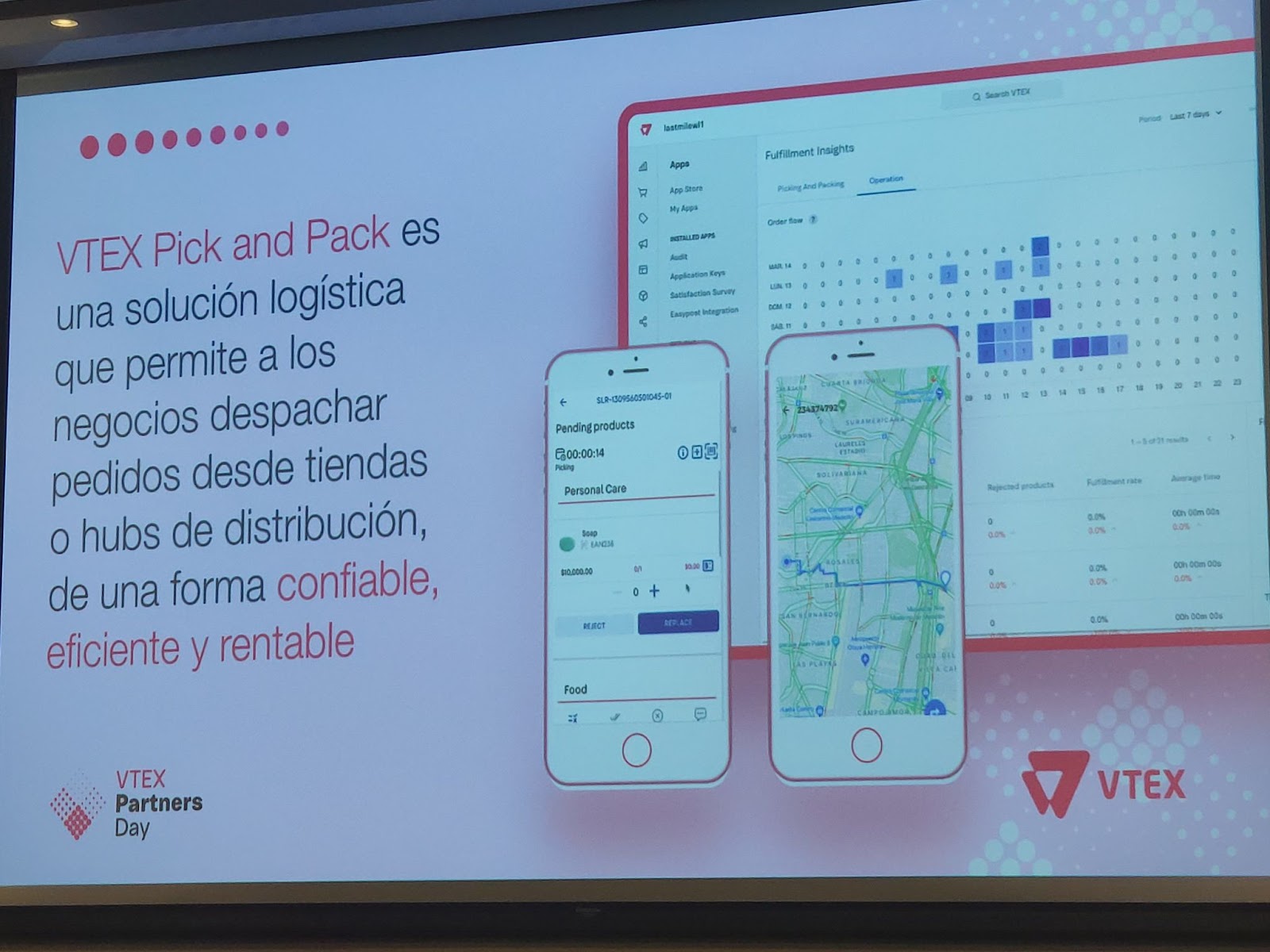 VTEX Pick and Pack es una solución nativa de VTEX por lo cual su ‘time to market’ es muy veloz. Se habilita, configura y está corriendo. 