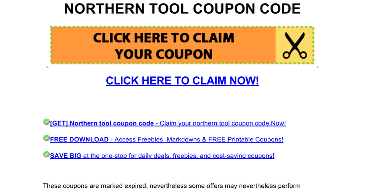 northern-tool-coupon-code-google-docs