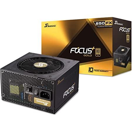 Seasonic Focus Plus Series SSR-850FX 850W 80+ Gold ATX12V &amp;amp; EPS12V Full  Modular 120mm FDB Fan Compact 140 mm Size Power Supply : Amazon.in:  Computers &amp;amp; Accessories