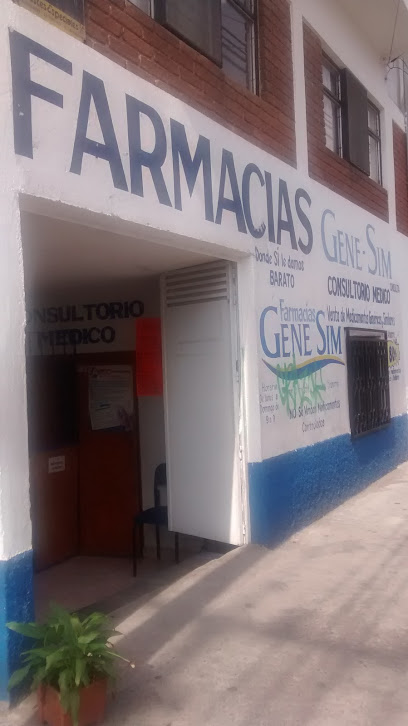 Farmacias Gene-Sim Av. Tepeyac 562-A, Guadalupe, 58140 Morelia, Mich. Mexico