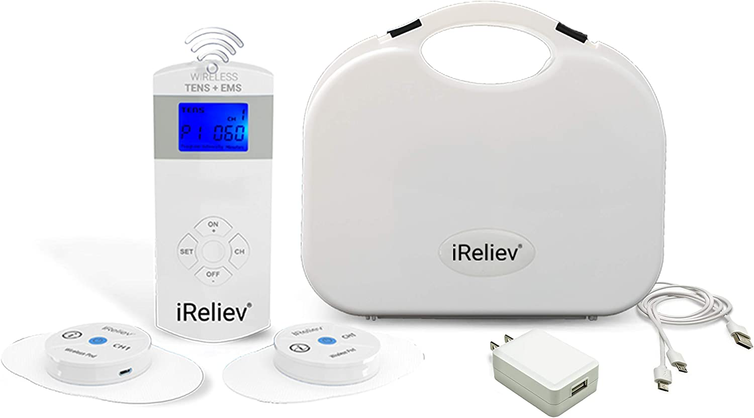 iReliev TENS + EMS unit