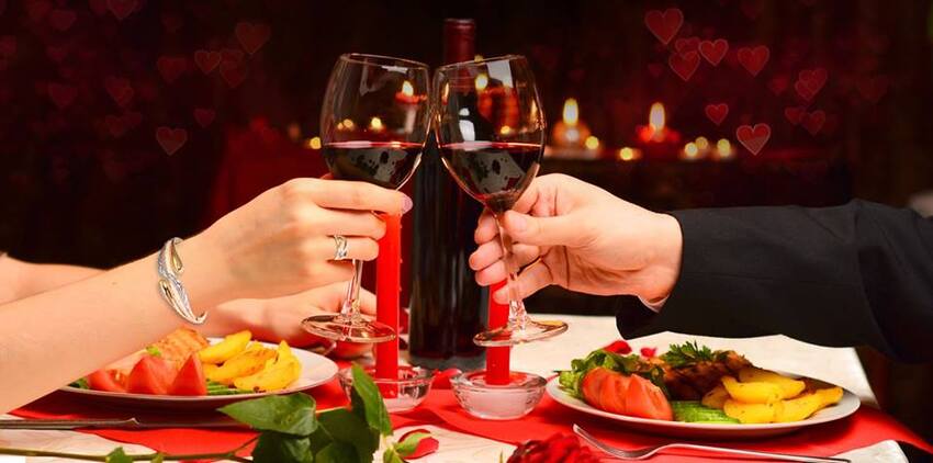 Valentine dẫn người yêu đi đâu: Nhà hàng