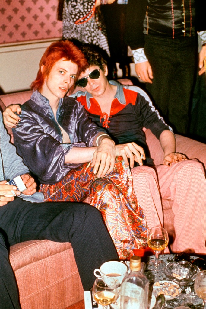 David Bowie and Lou Reed
