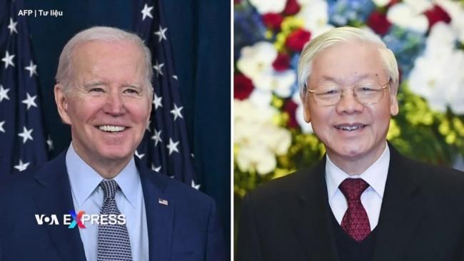 Tin nói Tổng thống Mỹ điện đàm với Tổng bí thư Nguyễn Phú Trọng