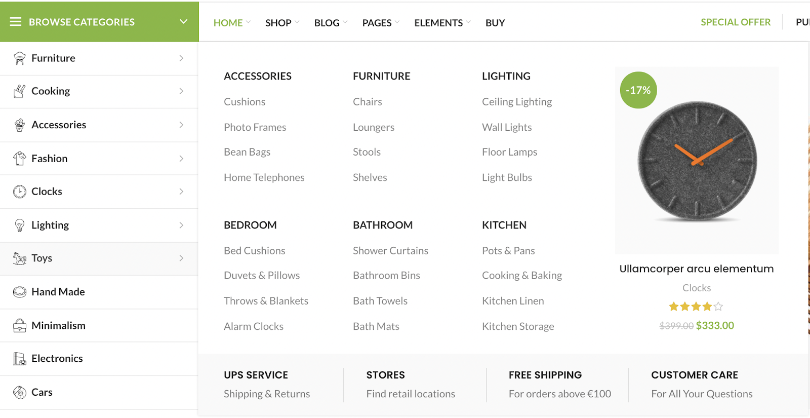 woodmart theme features