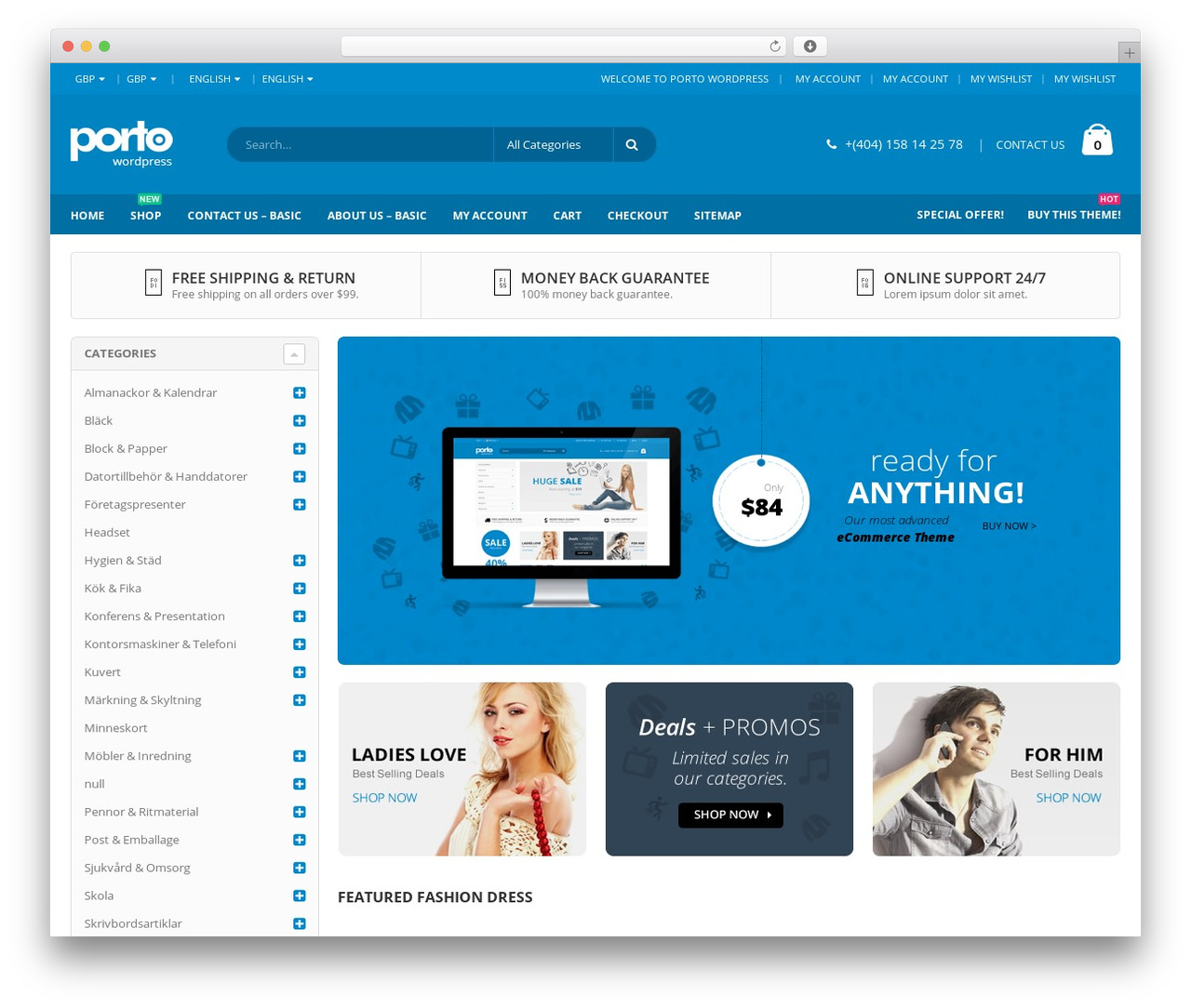 best Responsive woocommerce theme