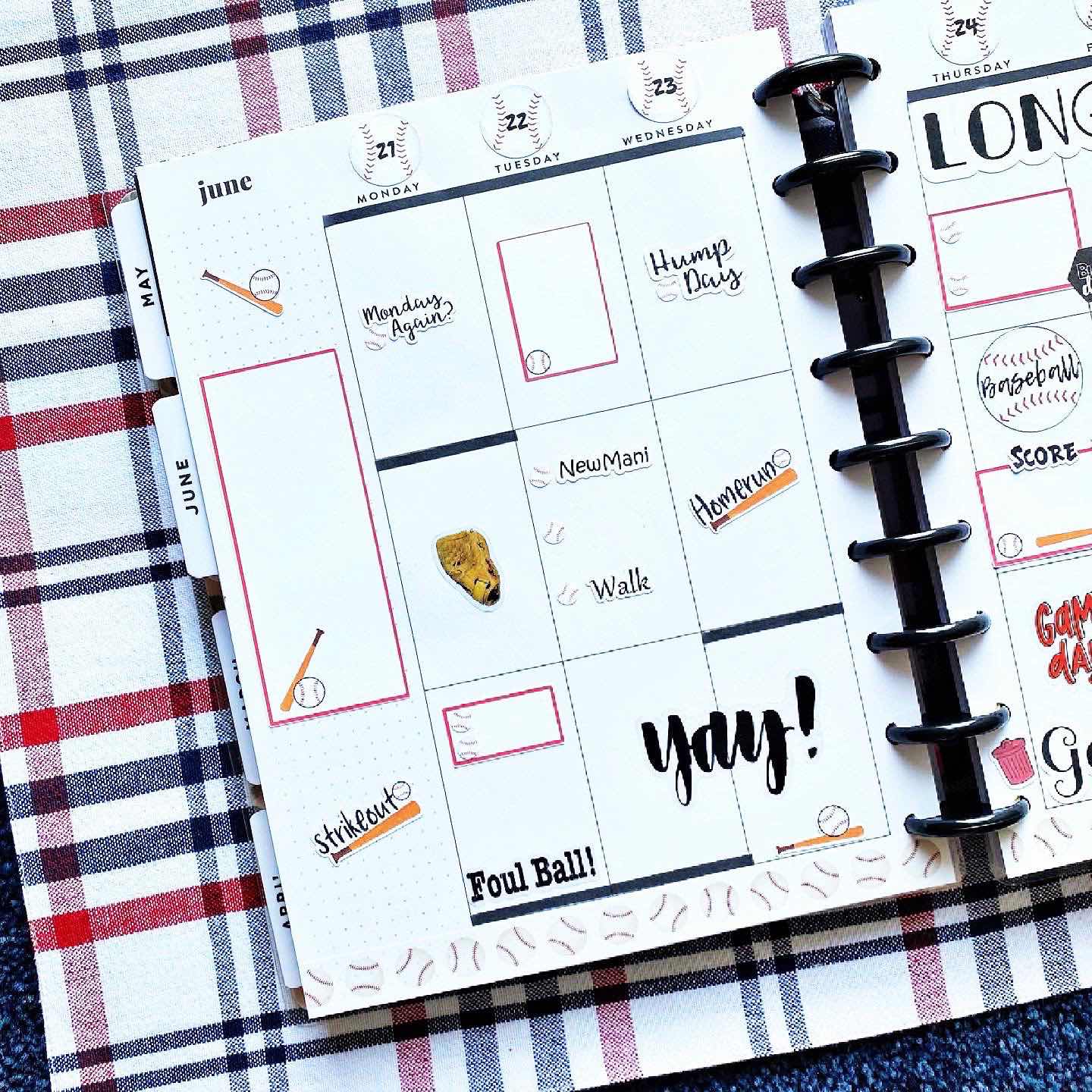 Power Up Mini Kit Weekly Layout Planner Stickers – CheerfulPlannerGirl