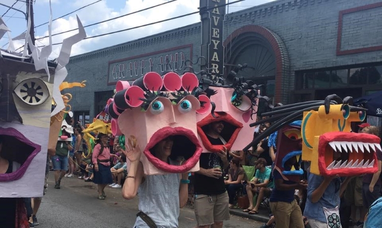 Parade in East Atlanta