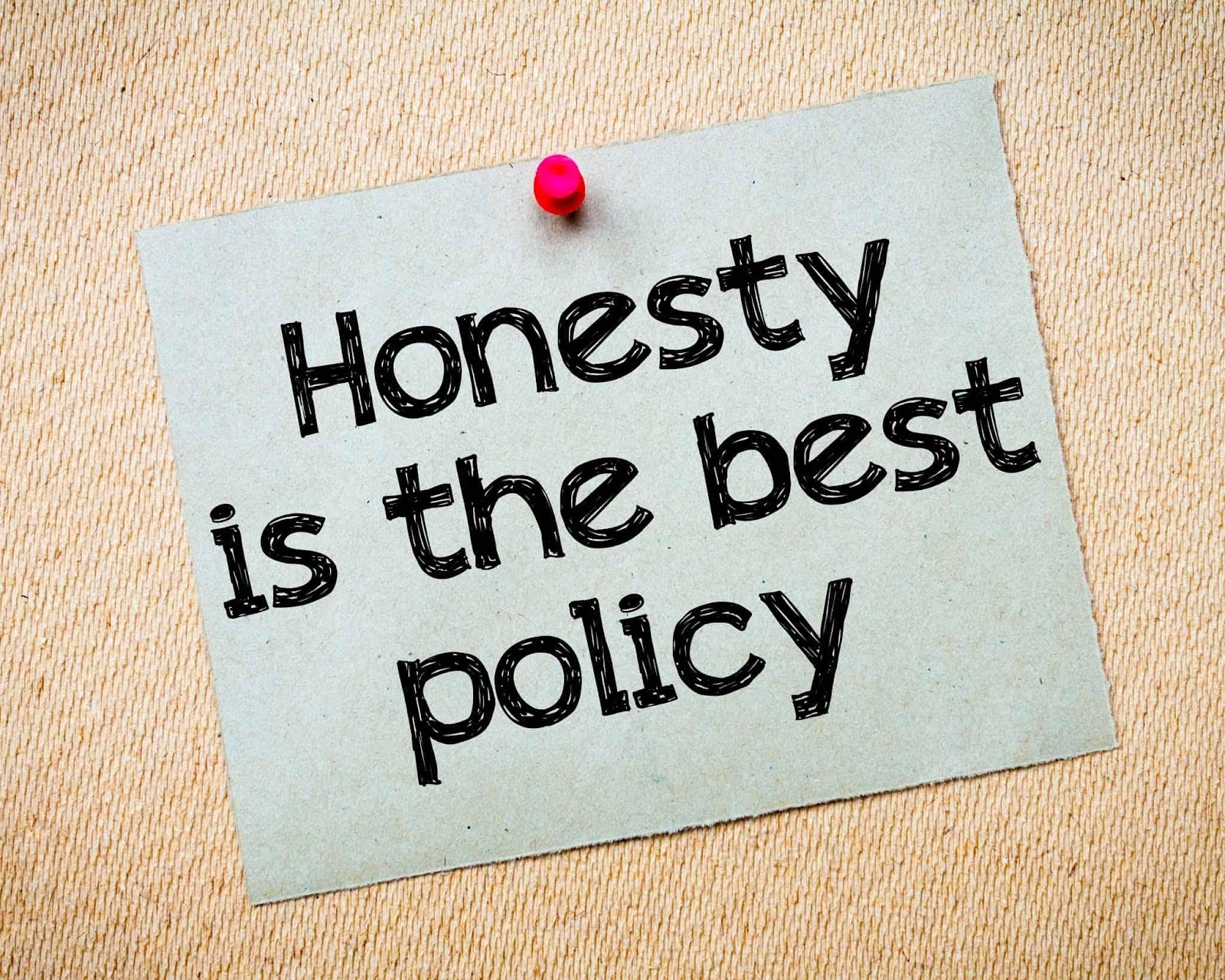 Honesty in communication means you are straightforward in expressing truth without misleading 