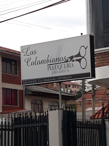 Opiniones de Los Colombianos peluquería amadeus en Cuenca - Barbería