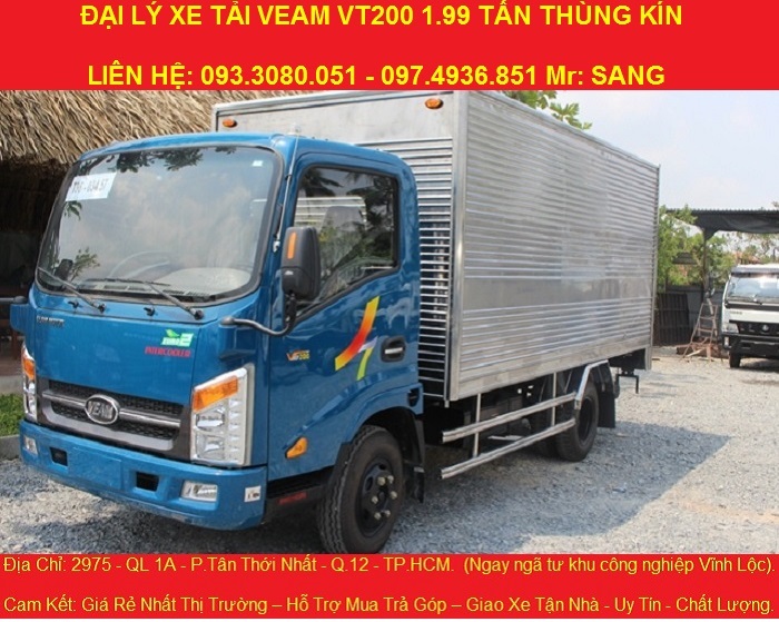 Xe tải, xe tải veam 2 tấn