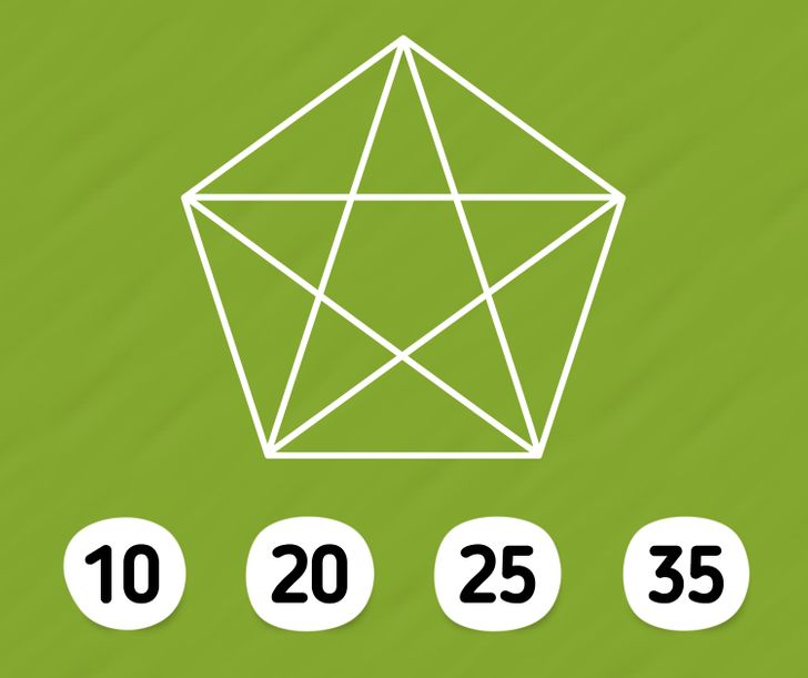 How many triangles are here? test