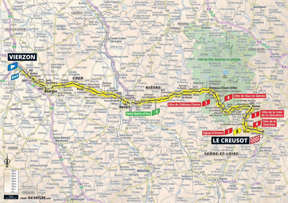 Tour De France 2021 Stage 7 Vierzon Le Creusot
