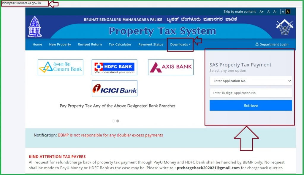 BBMP Property Tax 