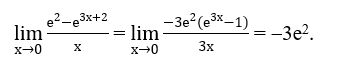Ví dụ - tính giới hạn hàm số mũ - giải