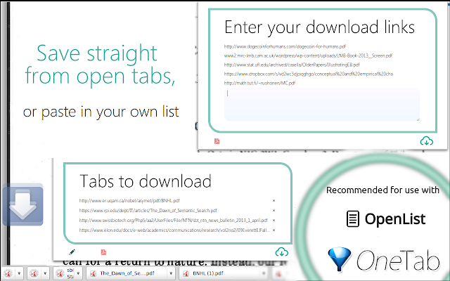 Tab Save Chrome Extension, Plugin, Addon Download for Google Chrome Browser