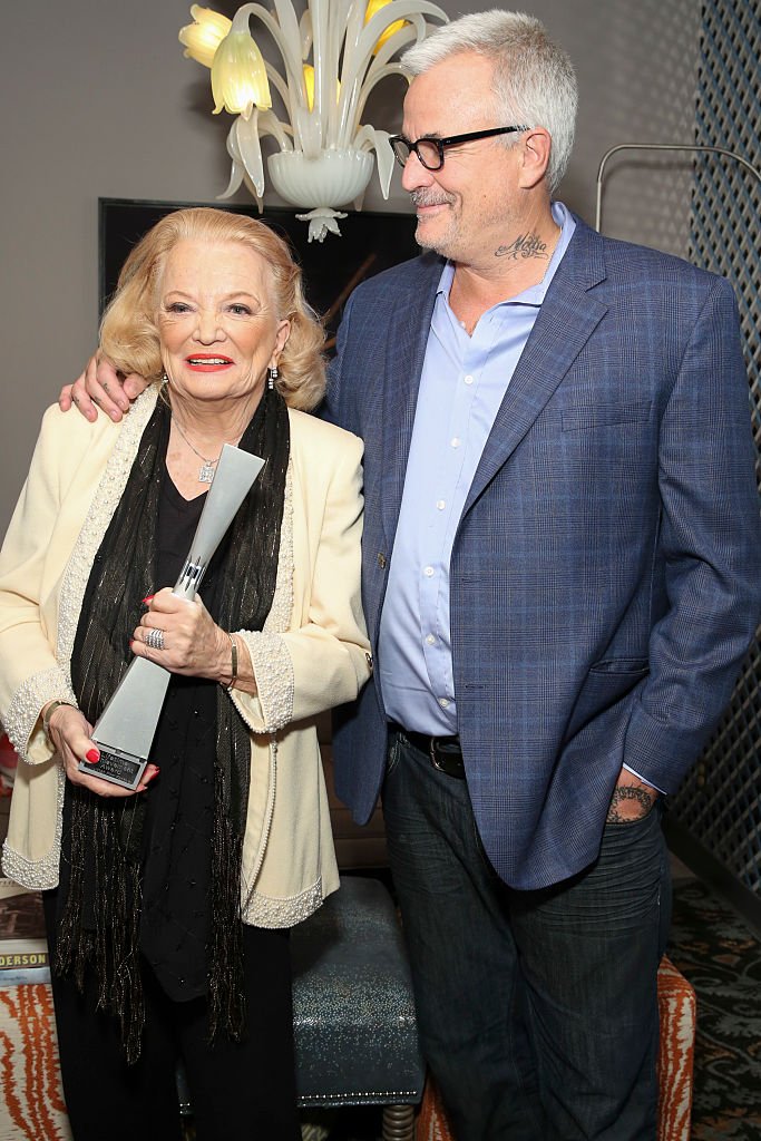 Gena Rowlands and Nick Cassavetes at the 17th Annual Savannah Film Festival on October 30, 2014 | Photo: Getty Images