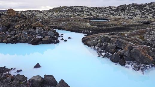 The Blue Lagoon, Iceland, Blue, Landscape, Volcanic