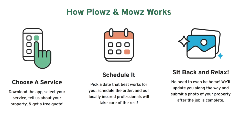 Plowz & Mowz website screenshot