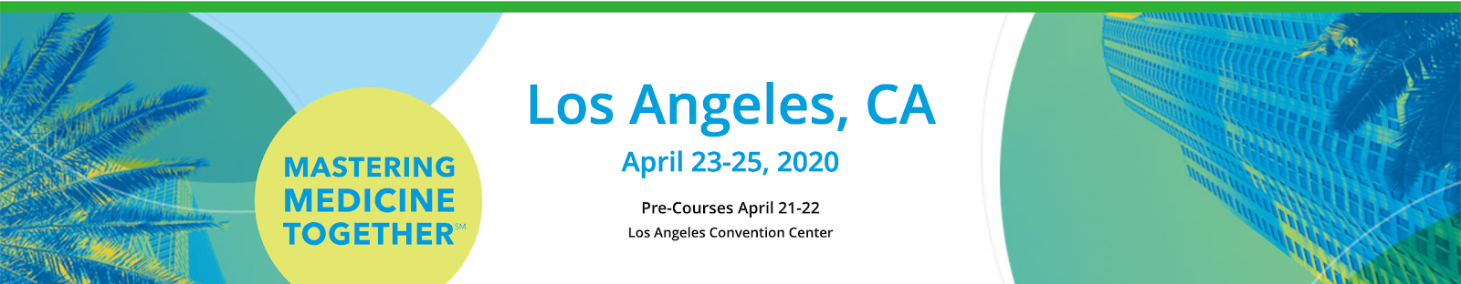 ACP's Internal Medicine Meeting 2020 April 23-25th in Los Angeles, CA at the LA Convention Center. Early bird rates are available through January 31, 2020. Don’t forget to use the code: IMCURB20