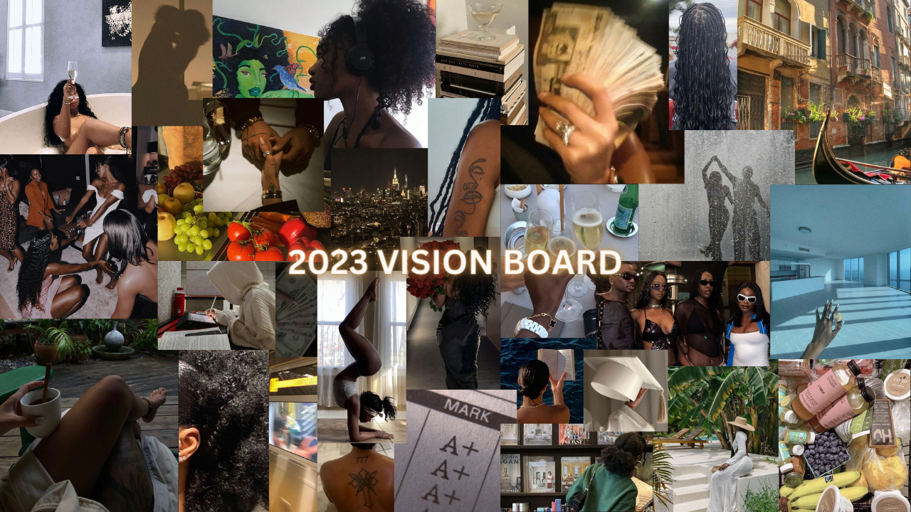 Create your vision board for 2023