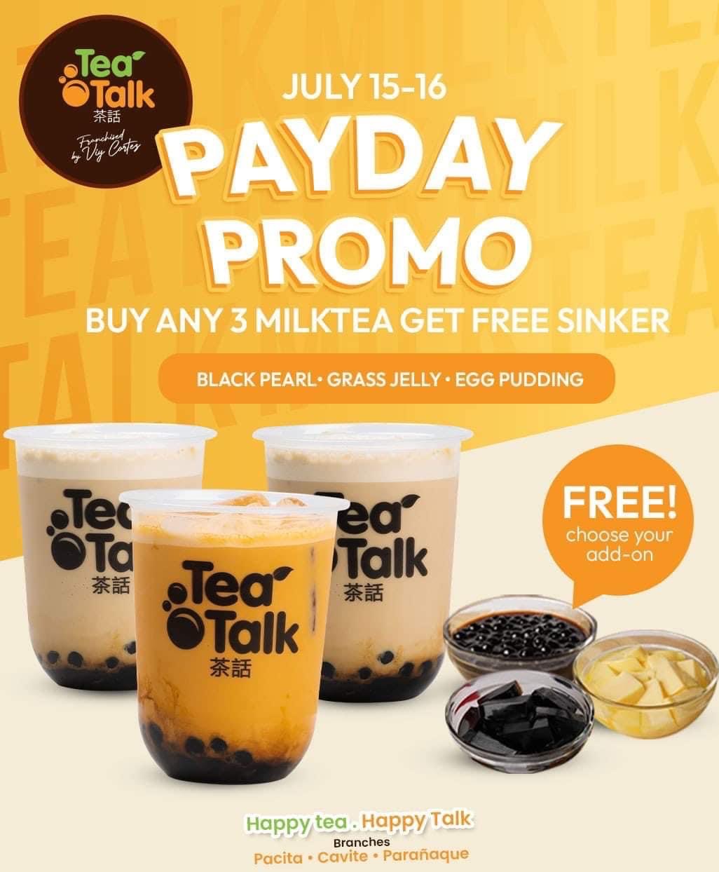 MUST TRY: Tea Talk Franchised by Viy Cortez Payday Treat! - ViyLine Media  Group