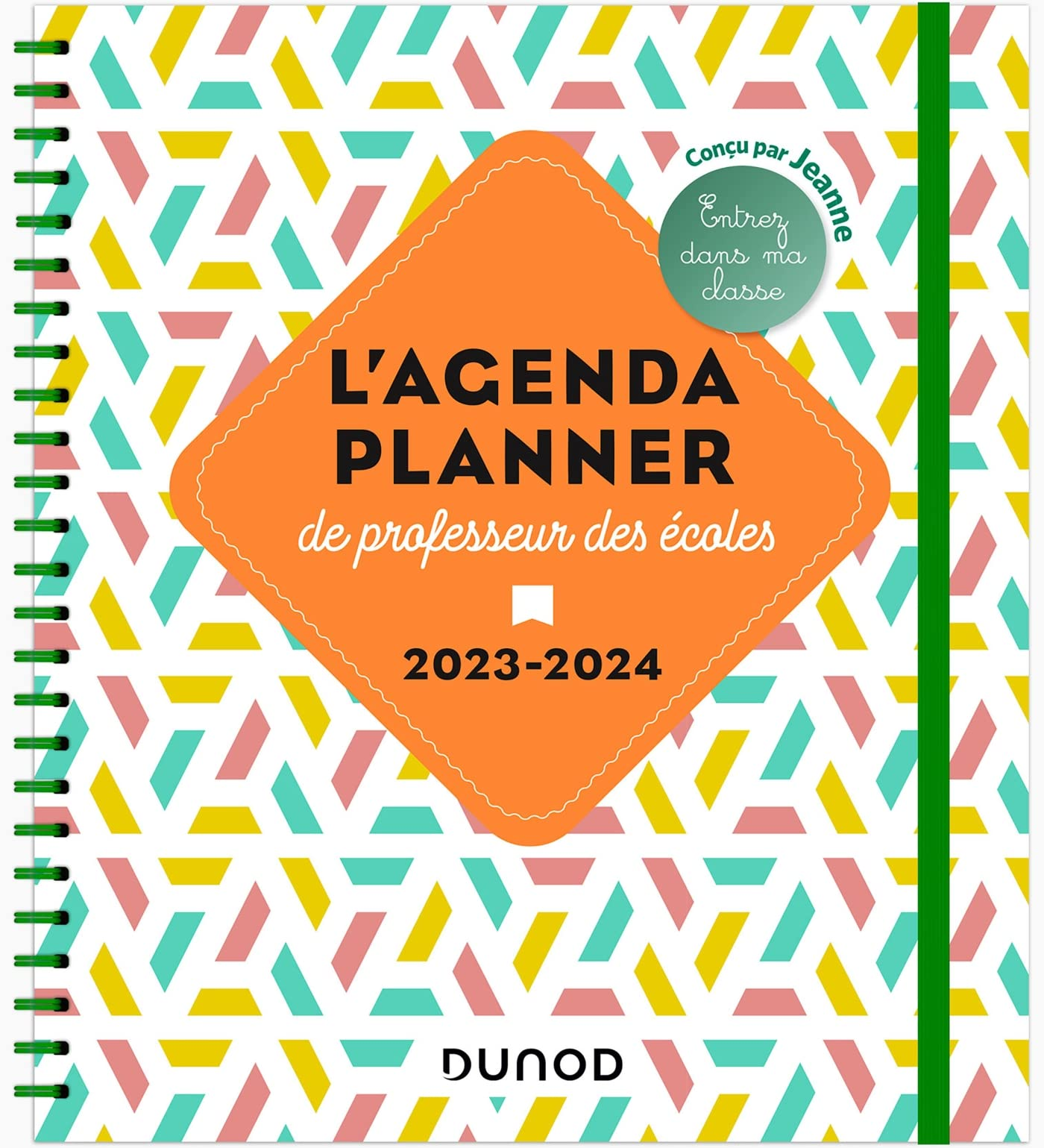 Cahier journal enseignant - L'Agenda planner de professeur des écoles - 2023-2024