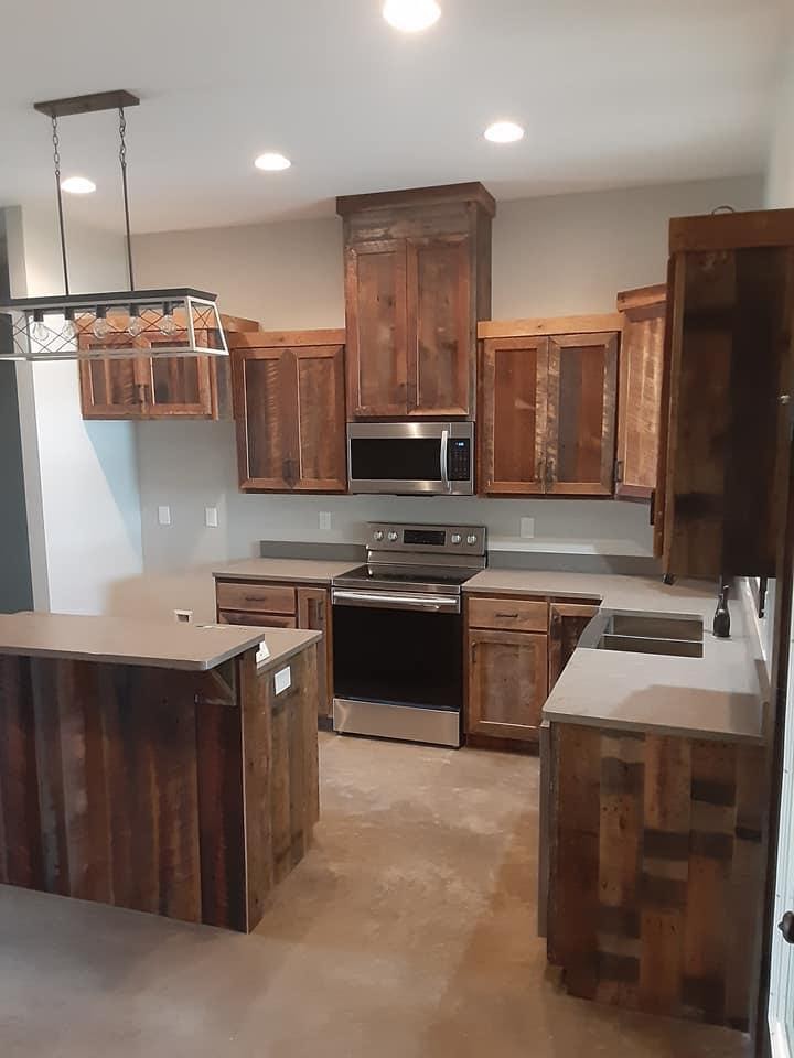 Barndominium in Georgia kitchen