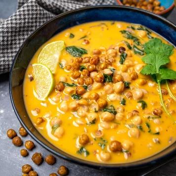 Thai Coconut Chickpea Curry - Vegan Cocotte