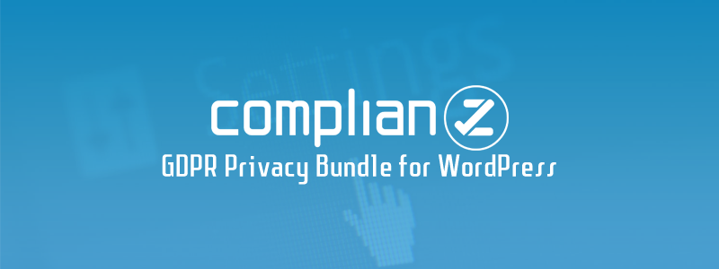 Pacote de privacidade Complianz GDPR para WordPress