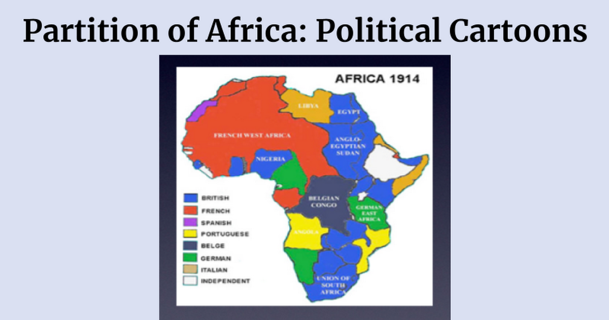 Scramble For Africa Google Slides