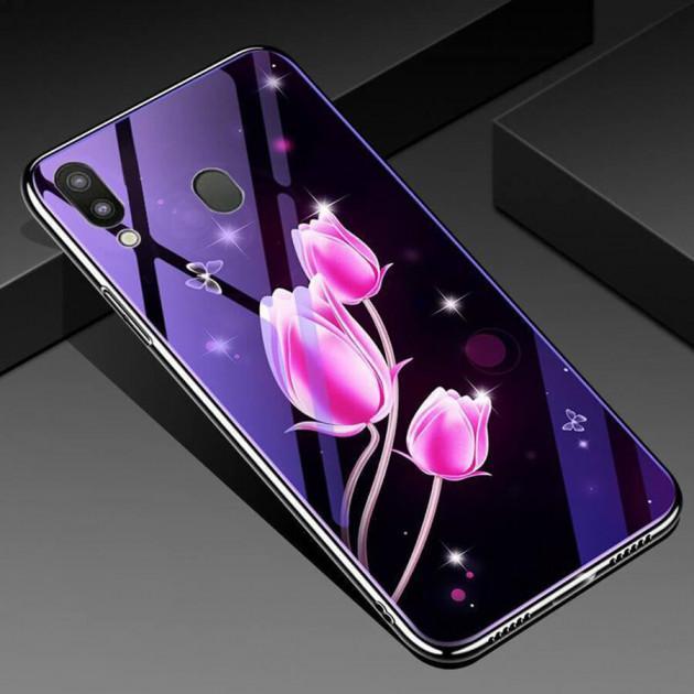 TPU+Glass чехол Fantasy с глянцевыми торцами для Samsung ...