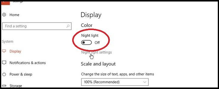 Cách tùy chỉnh lọc ánh sáng xanh trên màn hình vi tính