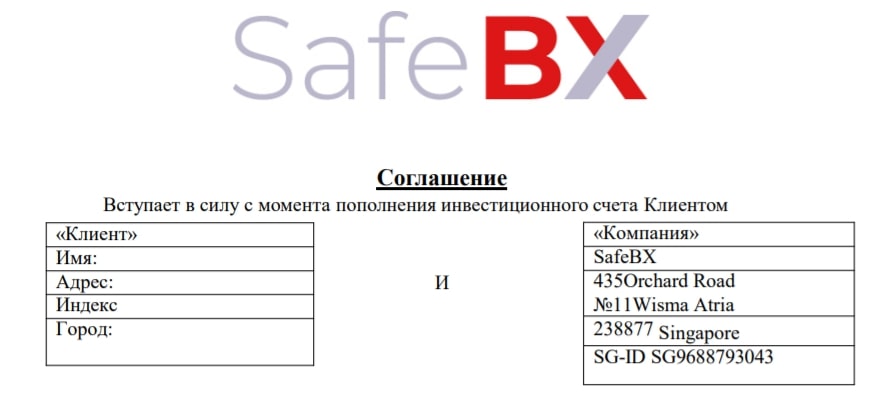 Обзор условий в SafeBX, отзывы реальных клиентов