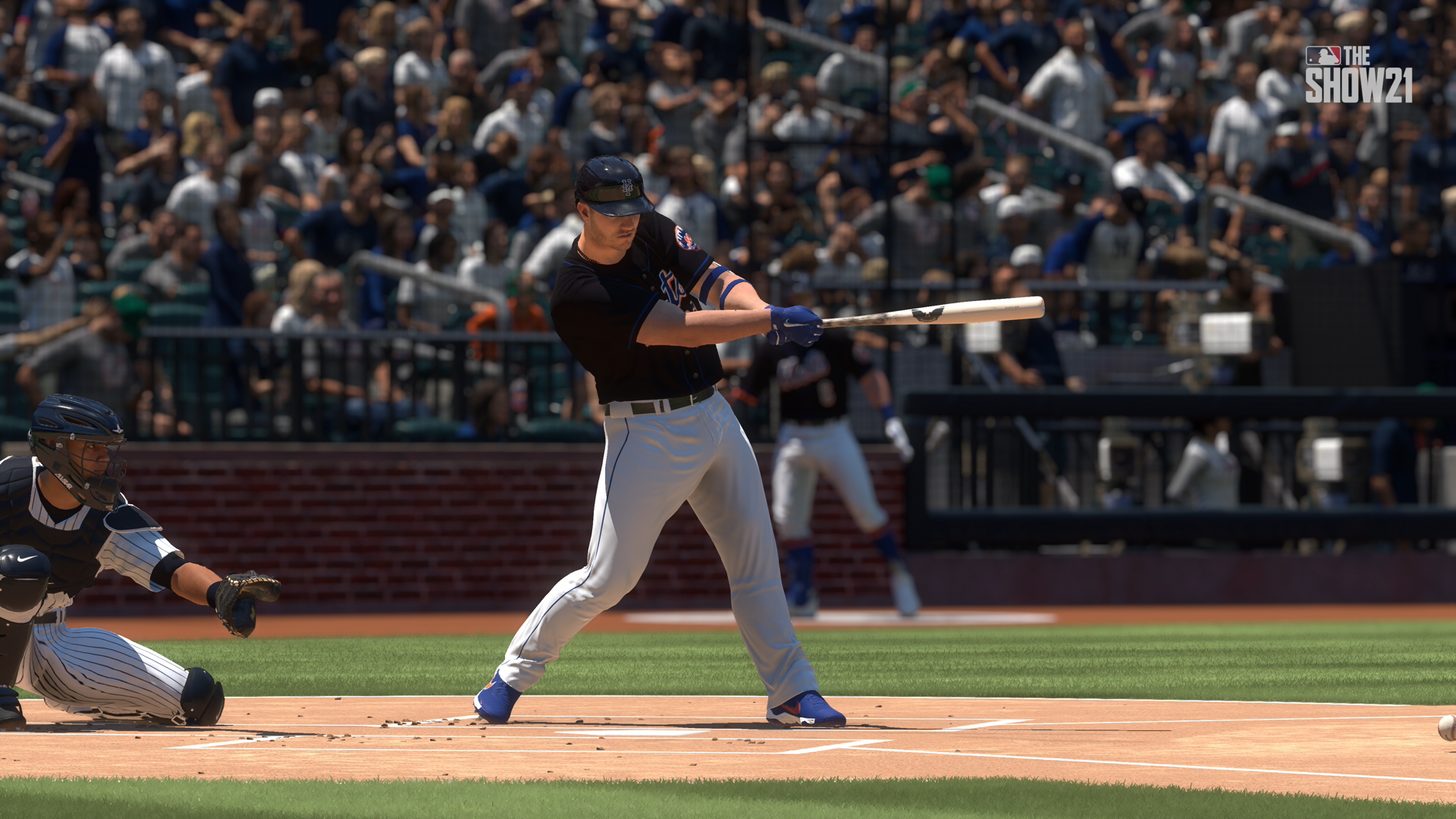 Mets Baseball Batter Swing