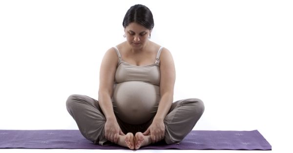 reaching too high while pregnant