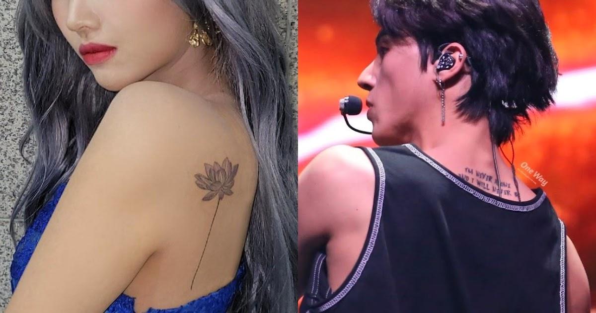 Here Are All 13 Fourth Generation K-Pop Idols With Tattoos (That We Know  About) - Koreaboo