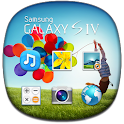 Galaxy S4 HD Icon pack theme apk